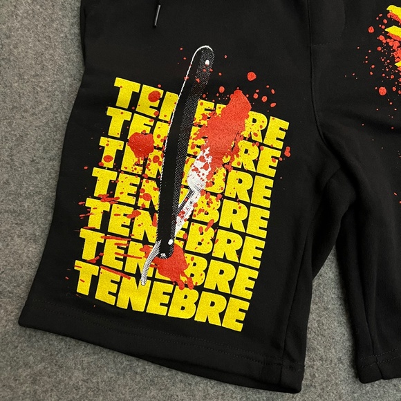 RUCKING FOTTEN x TENEBRE "Terror Beyond Belief" Sweat Shorts Dario Argento - Picture 2 of 9